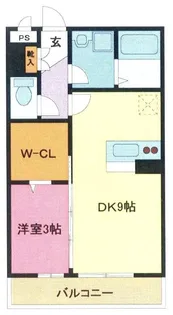 埼玉県さいたま市浦和区前地1【アパート】の間取り