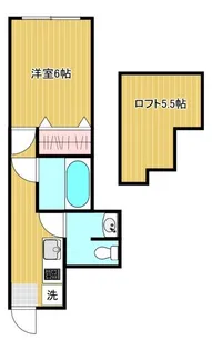 ウイング古屋【2階】の間取り