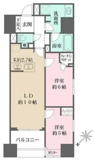 ALTERNA日本橋【11階】の間取り
