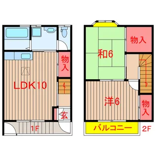千葉県船橋市田喜野井4【一戸建】の間取り