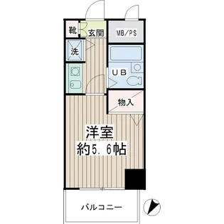 ネオマイム新子安弐番館【3階】の間取り