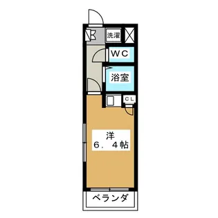 大宮西口プラザ【4階】の間取り