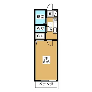 コンフォートS【1階】の間取り