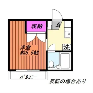 千葉県千葉市若葉区都賀5【マンション】の間取り