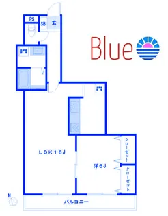 フロントフィールド上星川【3階】の間取り