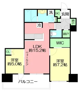 神奈川県藤沢市辻堂1【マンション】の間取り