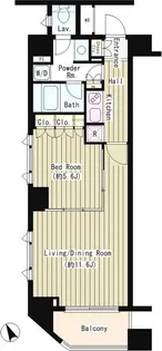 コクヨーレ日本橋【7階】の間取り