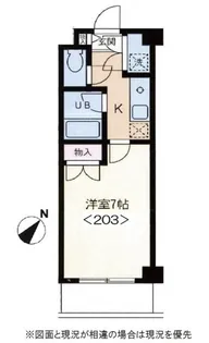 エトワール多摩川【2階】の間取り