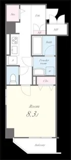 東京都足立区扇2【マンション】の間取り