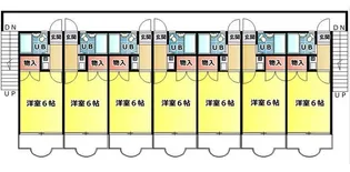 プロシード早稲田【1階】の間取り