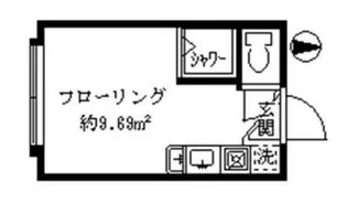シエスタ永和II【1階】の間取り