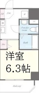 大阪府大阪市淀川区十三元今里1【マンション】の間取り