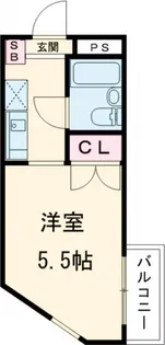 日神パレステージ代田橋【3階】の間取り