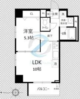 東京都江戸川区東葛西4【マンション】の間取り