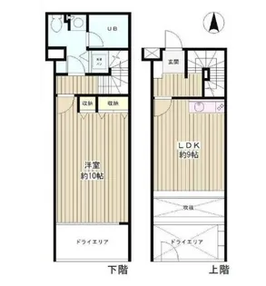 Bell南青山【1階】の間取り