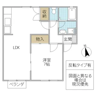 ベルエポック千波【2階】の間取り
