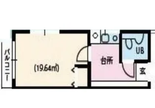 西葛西ロイヤルマンション【2階】の間取り