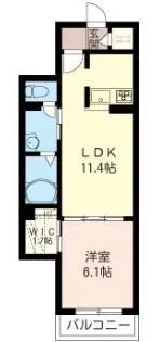 アトリエール【2階】の間取り