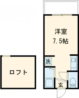 BRAVAS昭和【2階】の間取り