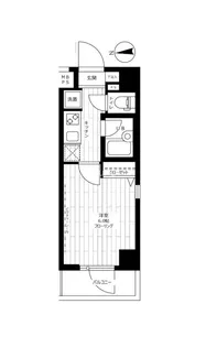 ステージグランデ南麻布【7階】の間取り