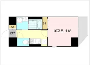 GranPino内淡路【12階】の間取り
