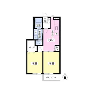 サンシティ B【1階】の間取り