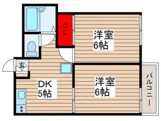 グランデュール永井A棟【1階】の間取り