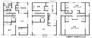 東京都豊島区西池袋2【一戸建】の間取り