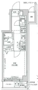 ドルチェ桜台東京ノース【8階】の間取り