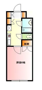レジデンス・デ・パピロン【2階】の間取り