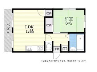 クロワール新春日【2階】の間取り