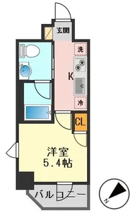 BPRレジデンス青砥【5階】の間取り