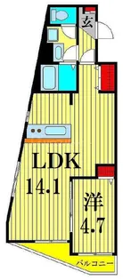 LCプレイス【3階】の間取り
