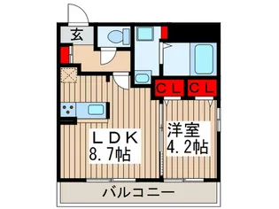 プロヴァンスEAST【3階】の間取り