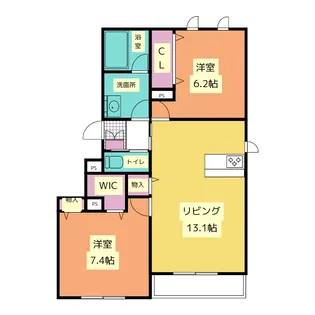 プレミスタ【3階】の間取り