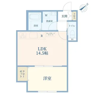 ユービ10【2階】の間取り