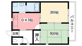 カーサ・オクムラ【2階】の間取り