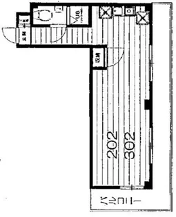 ハウザス小日向【3階】の間取り