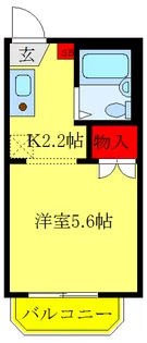 リヴェール・ユウ【2階】の間取り