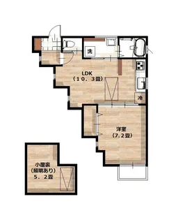 John Classics Pt.8-ジョン・クラシック 8【2階】の間取り