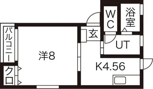 ソレアードN【2階】の間取り