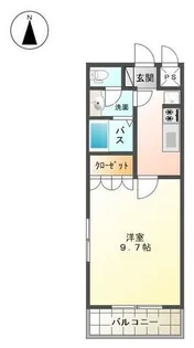 プランドールY’s II【2階】の間取り