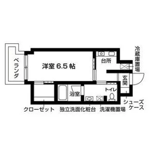 エスト日比野【5階】の間取り