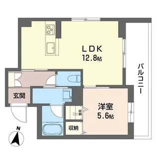 通町グランデ【2階】の間取り