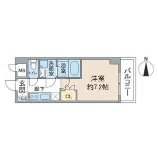 VANCOUVER1118大曽根【5階】の間取り