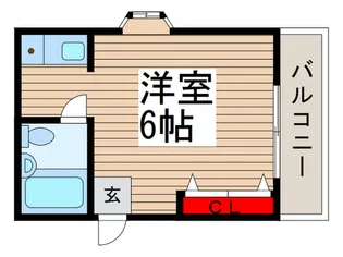 オオツコ-ト【3階】の間取り