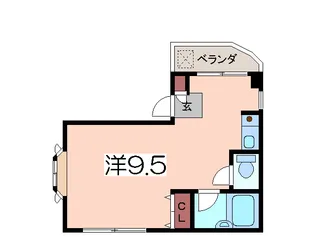 ライフビル【3階】の間取り