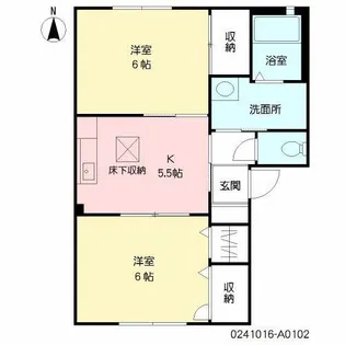 T・Sファミール I棟【1階】の間取り