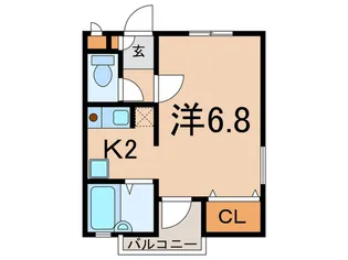 FKコ-ポ【3階】の間取り