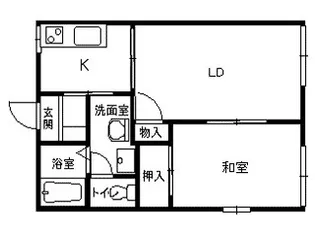 アクティハイツ2【2階】の間取り